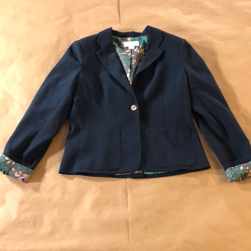 Jessica Simpson Navy Blazer